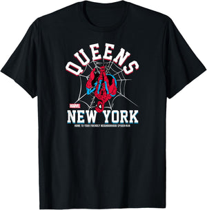 Spider-Man - Collegiate T-Shirt - T-Shirt | Black