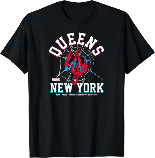 Spider-Man - Collegiate T-Shirt - T-Shirt | Black