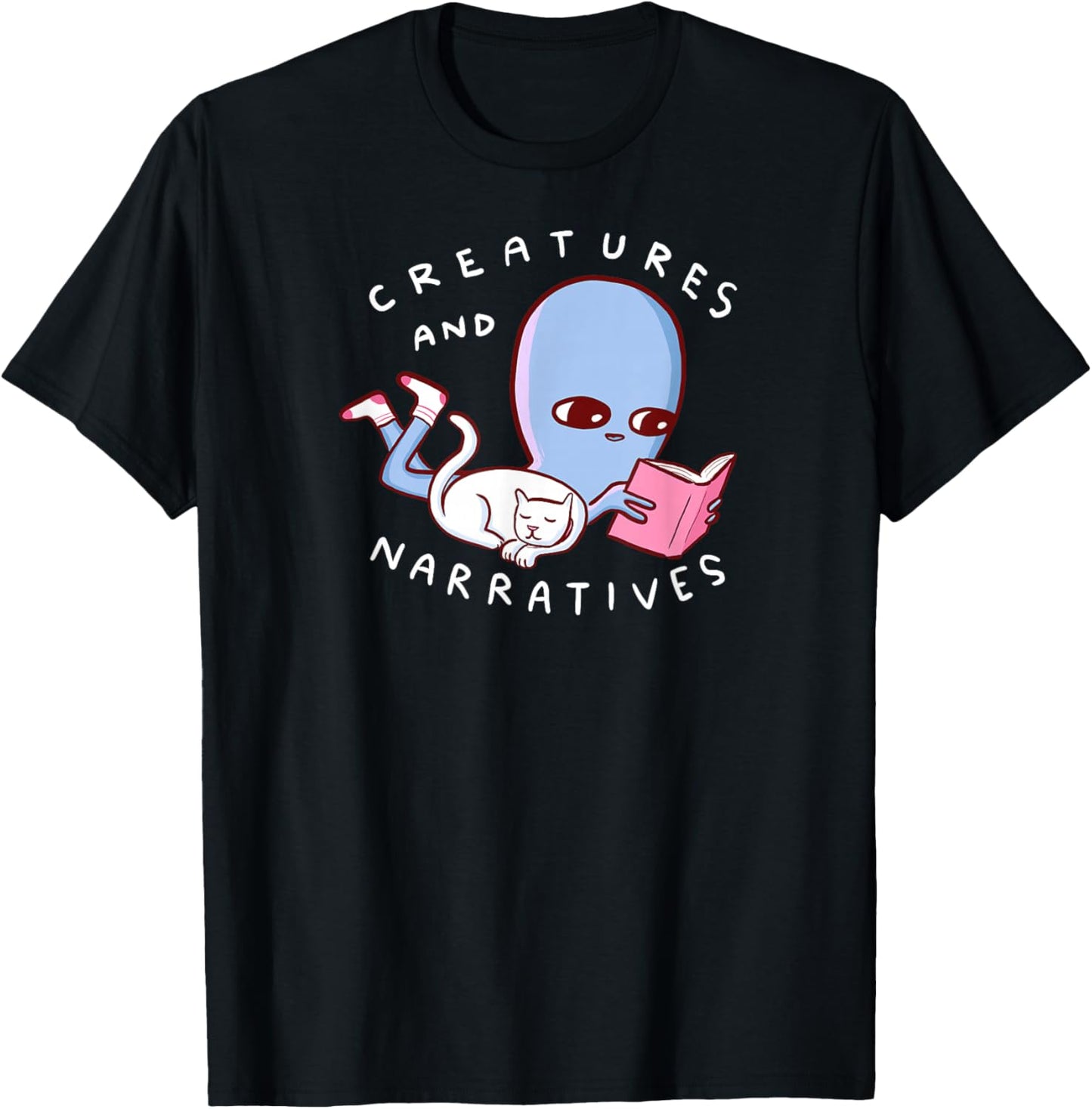 Threadless Nathan W. Pyle Small Comforts Graphic T-Shirt - T-Shirt | Black