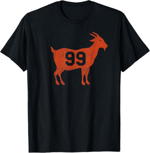 Goat 99 Gretzky Hockey Legend Greatest Of All Time T-Shirt - T-Shirt | Black