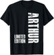 Arthur Funny Gift Arthur Name T-Shirt - T-Shirt | Black