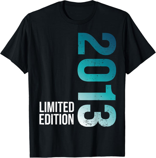 13th Birthday Boy Decoration 2013 13th Birthday T-Shirt - T-Shirt | Black