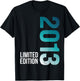 13th Birthday Boy Decoration 2013 13th Birthday T-Shirt - T-Shirt | Black
