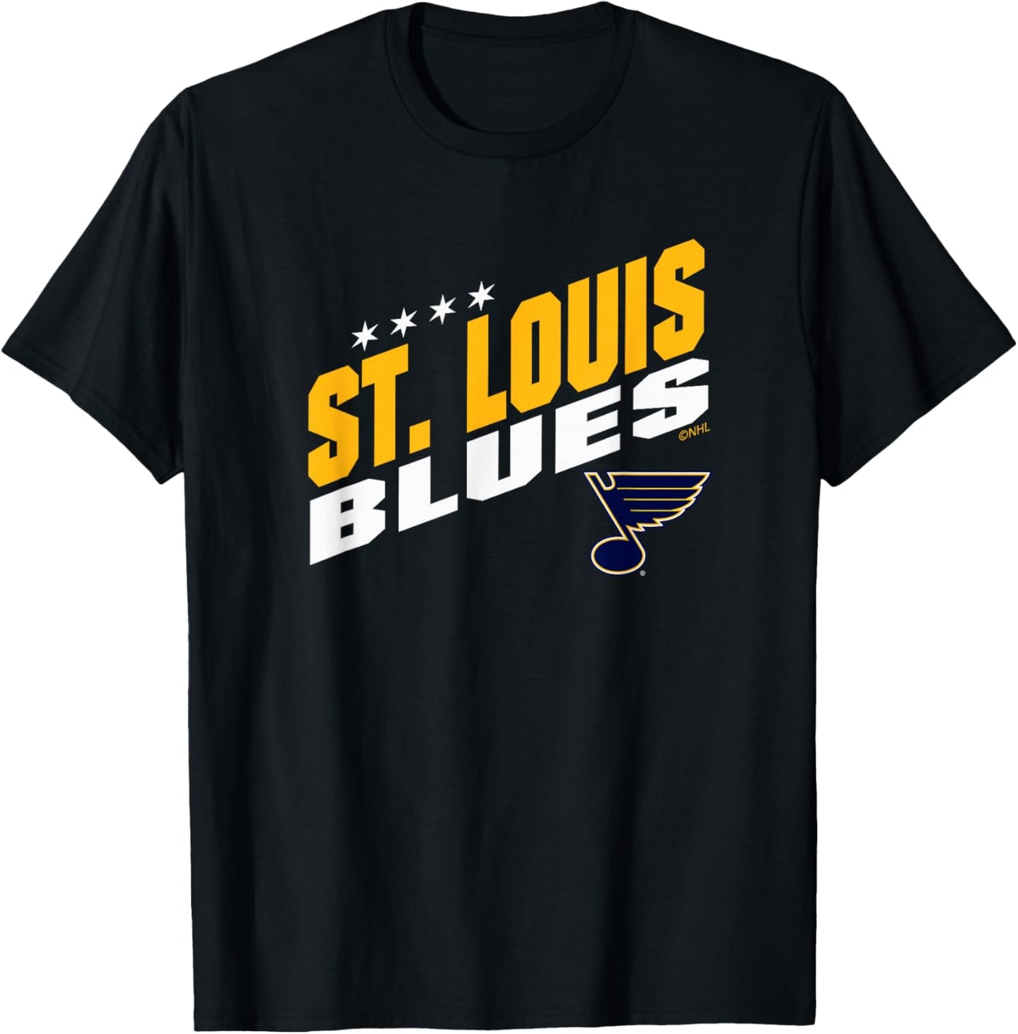 St. Louis Blues Fuel Royal Officially Licensed T-Shirt - T-Shirt | Black