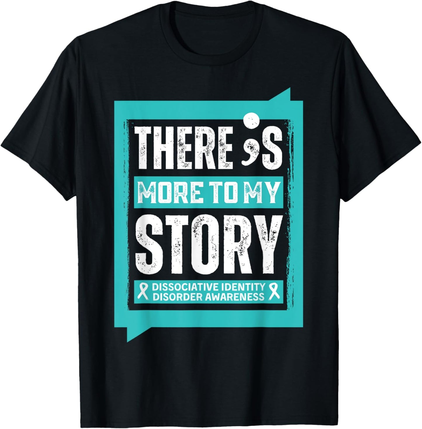 More My Story Dissociative Identity Disorder Mental Health T-Shirt - T-Shirt | Black