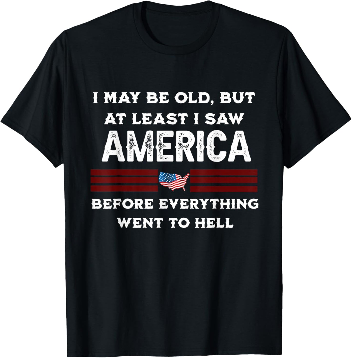 I May Be Old, But ... Funny T-Shirt - T-Shirt | Black