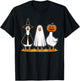 Goose Witch Ghost Pumpkin Men Women Kids Funny Halloween T-Shirt - T-Shirt | Black