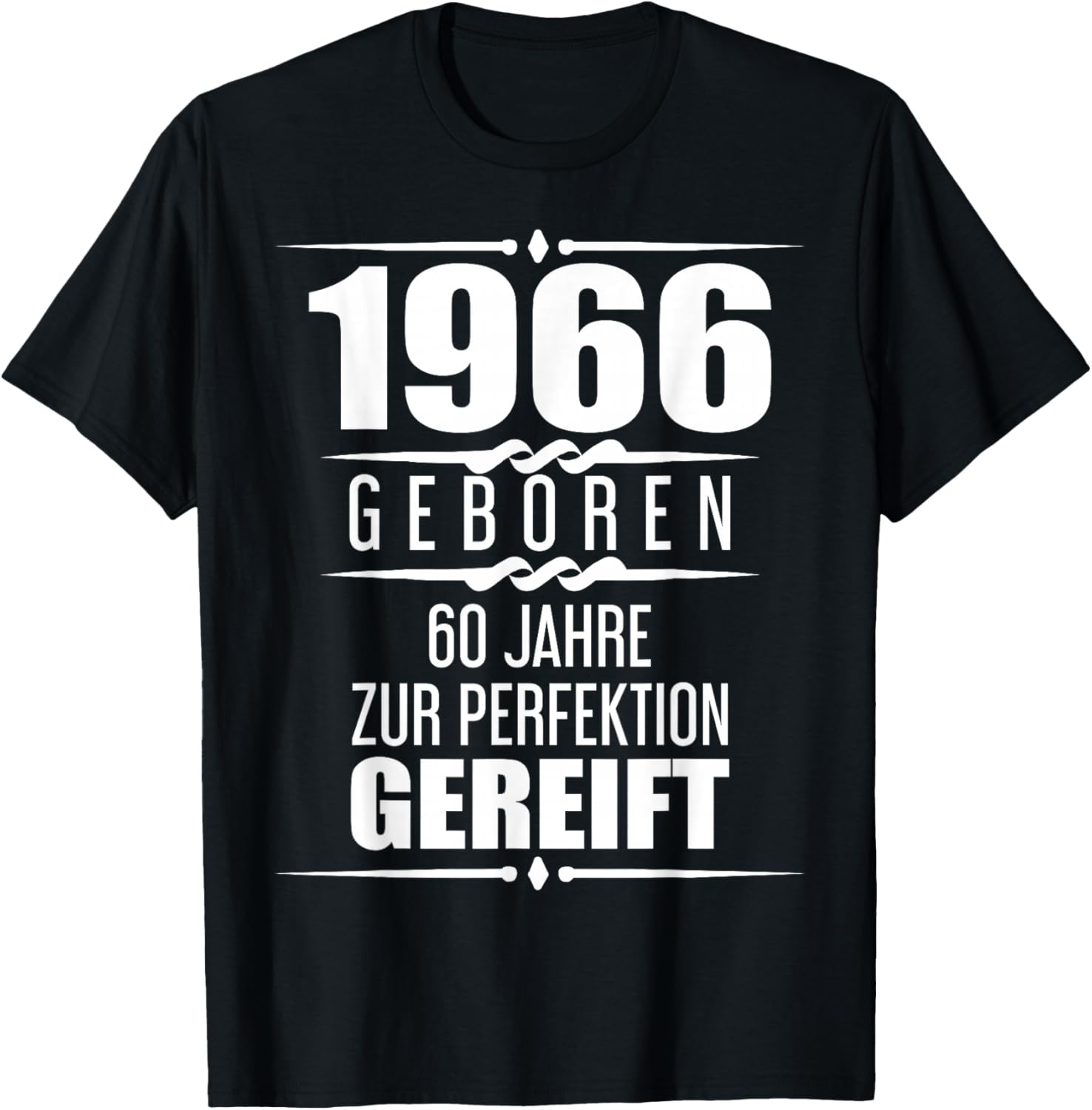 Funny 60 Years Saying Grandpa Grandma Gift 60th Birthday T-Shirt - T-Shirt | Black