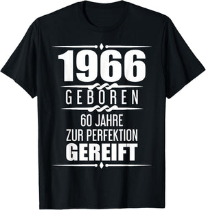 Funny 60 Years Saying Grandpa Grandma Gift 60th Birthday T-Shirt - T-Shirt | Black