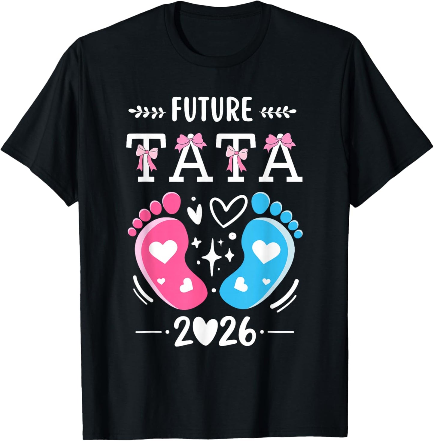 Future Tata 2026 Announcement Pregnancy Future Aunty Announcement T-Shirt - T-Shirt | Black