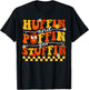 Thanksgiving Run Turkey Trot Huffin and Puffin for Stuffin T-Shirt - T-Shirt | Black
