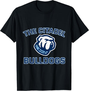 The Citadel Bulldogs | Produit Officiel de la NCAA | TCB1005 T-Shirt - T-Shirt | Black