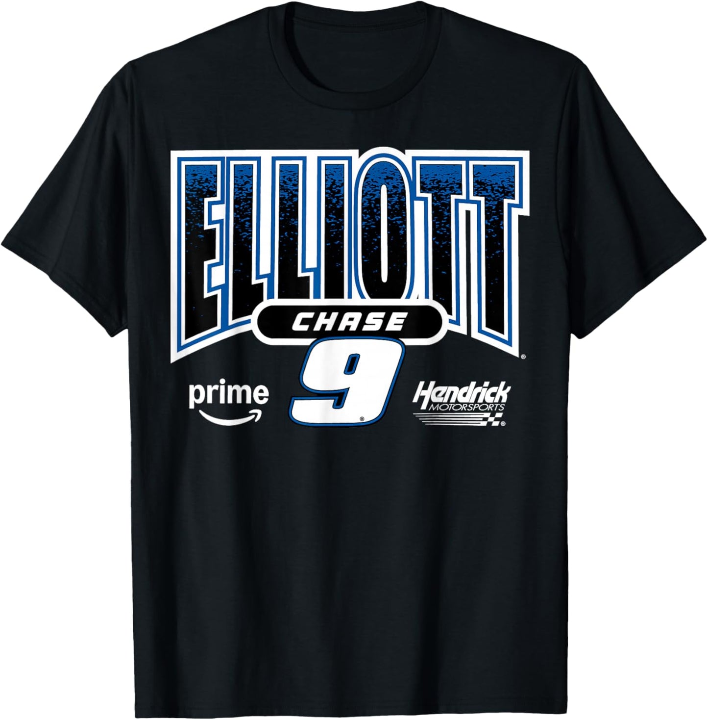 NASCAR - Chase Elliott #9 Prime - Hendrick Motorsports T-Shirt - T-Shirt | Black