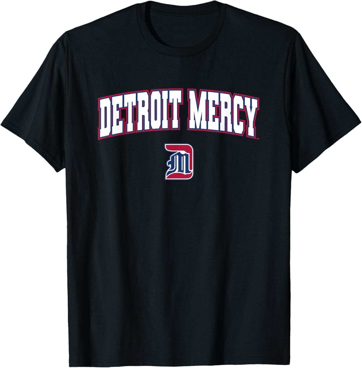 University of Detroit Mercy Titans Arch Logo T-Shirt - T-Shirt | Black