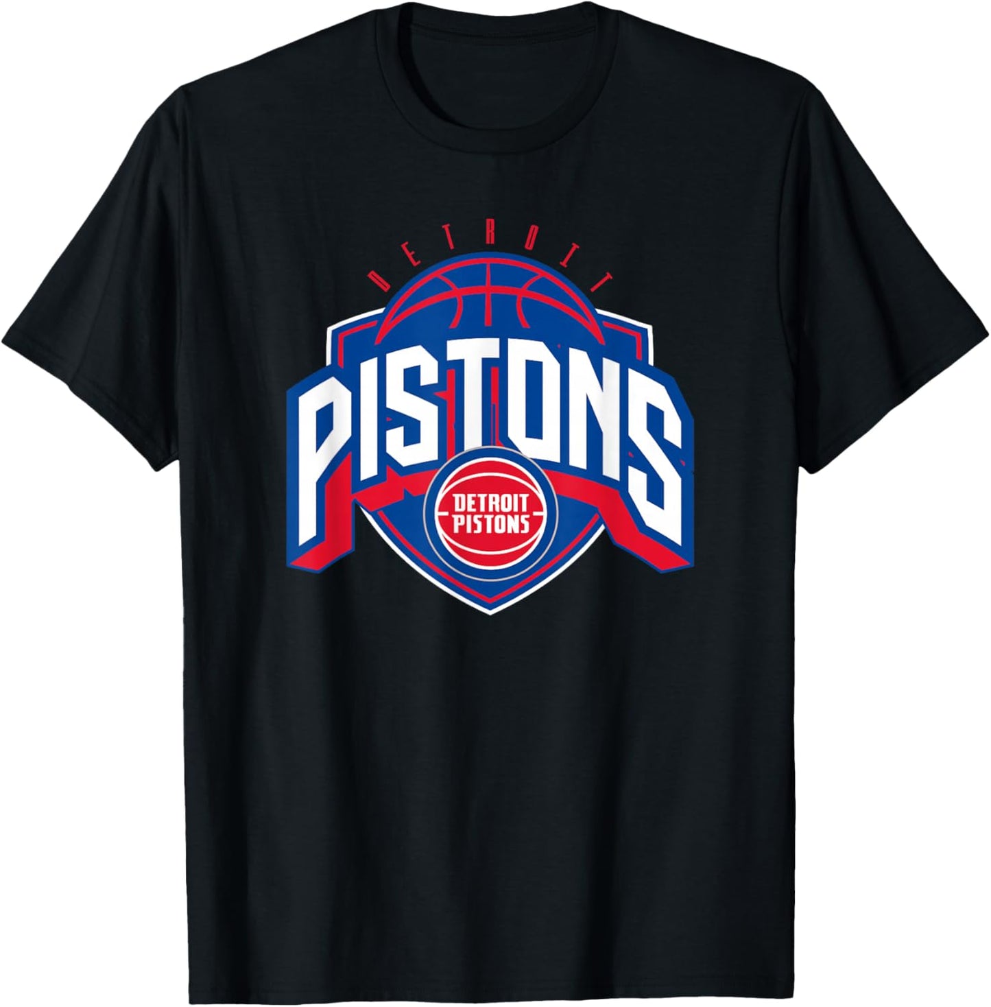 NBA Official Detroit Pistons Kickout T-Shirt - T-Shirt | Black