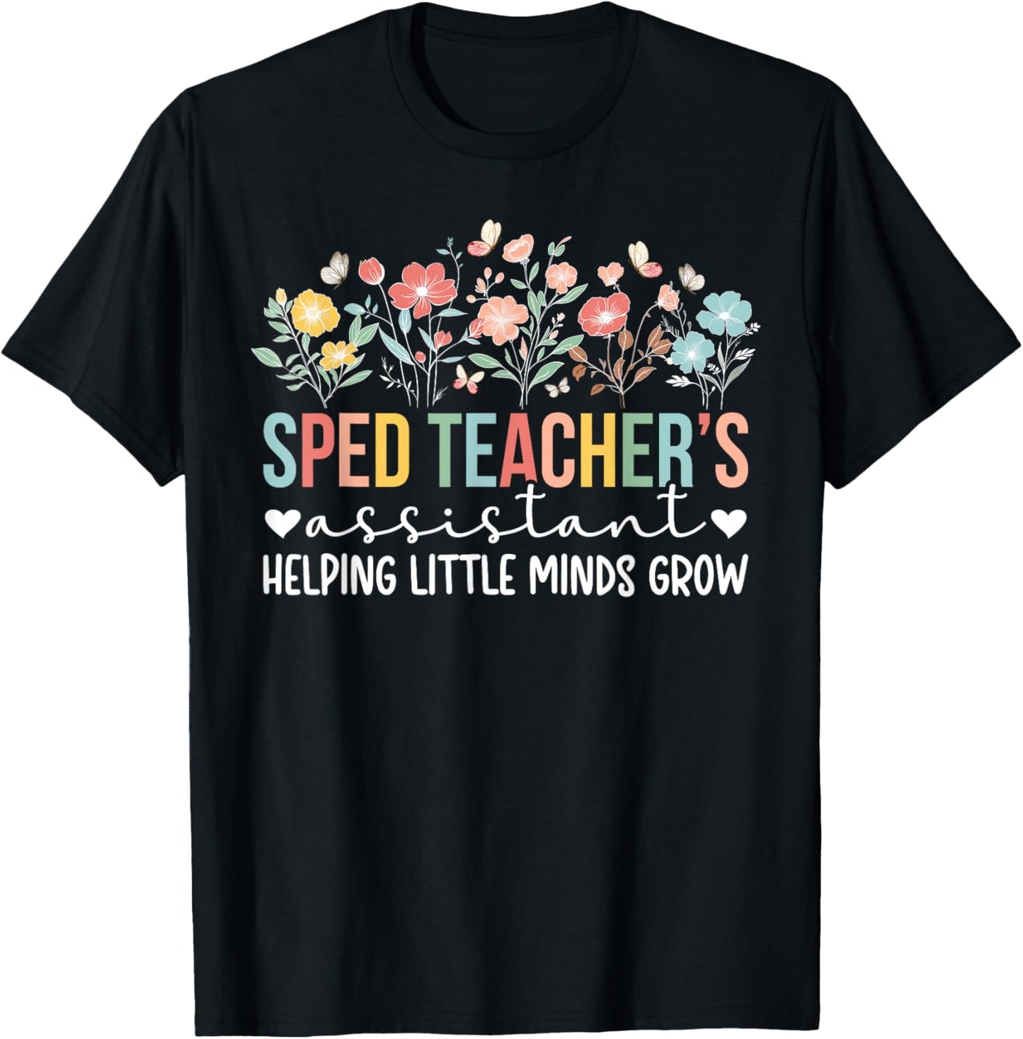SPED Teacher's Assistant Best SPED Teacher Assistant T-Shirt - T-Shirt | Black