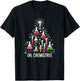 Chemistry Christmas Tree Science Humor Holiday Pun T-Shirt - T-Shirt | Black