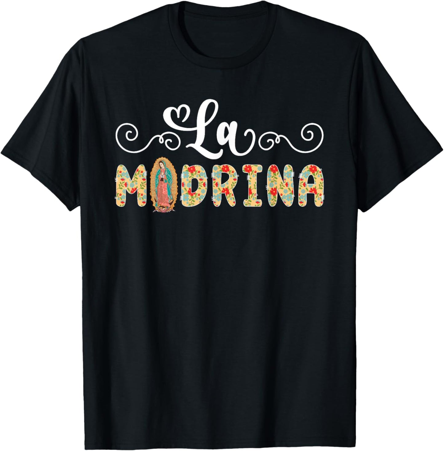 La Madrina Proposal Spanish Godmother Madrina T-Shirt - T-Shirt | Black