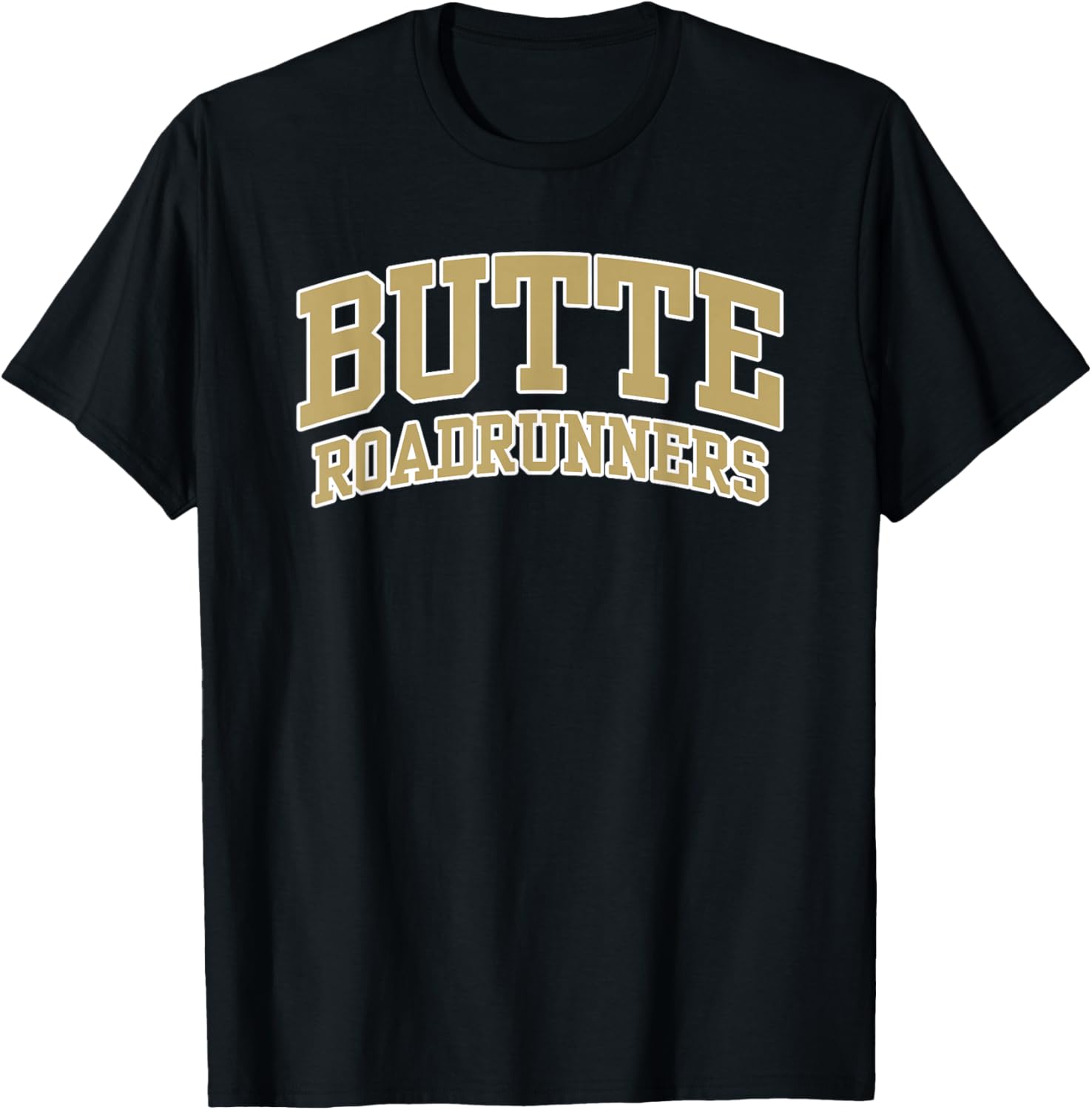 Butte College Roadrunners Apparel Sports Fan T-Shirt - T-Shirt | Black