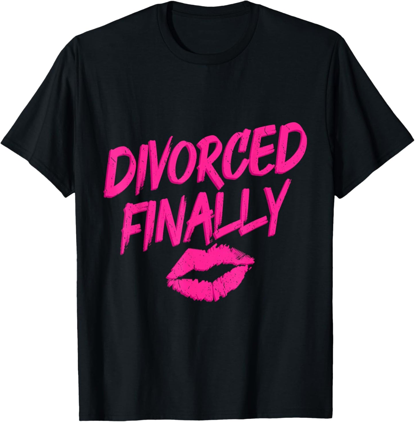 Divorce Women Divorced Finally Ex Wife T-Shirt - T-Shirt | Black