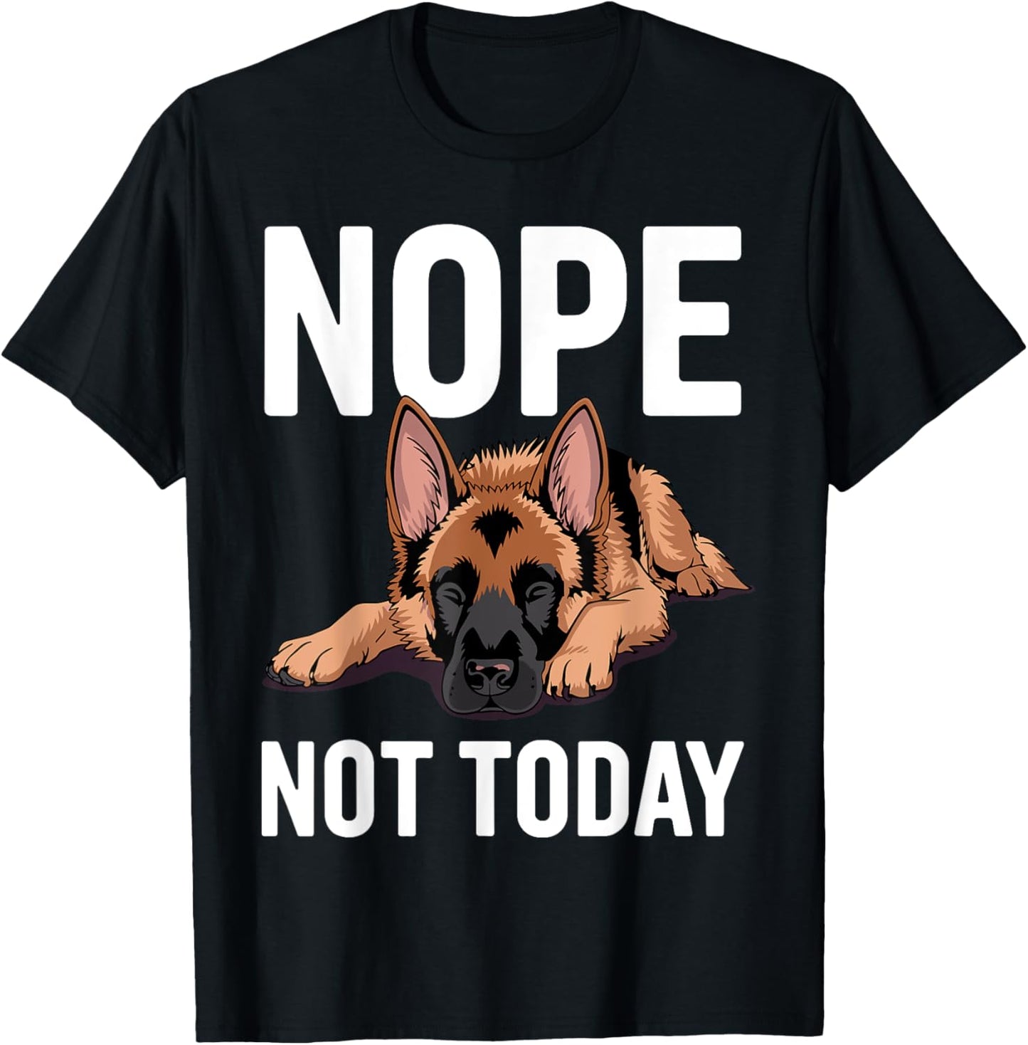 German Shepherd Design Women Dog Lovers T-Shirt - T-Shirt | Black