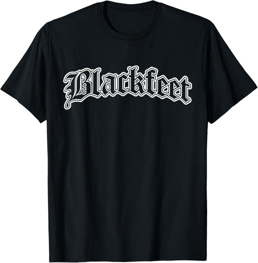 Blackfeet Native American Indian T-Shirt - T-Shirt | Black
