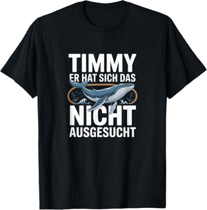 Buckelwal Timmy Walrettung Wismar Timmendorfer Strand Ostsee T-Shirt - T-Shirt | Black