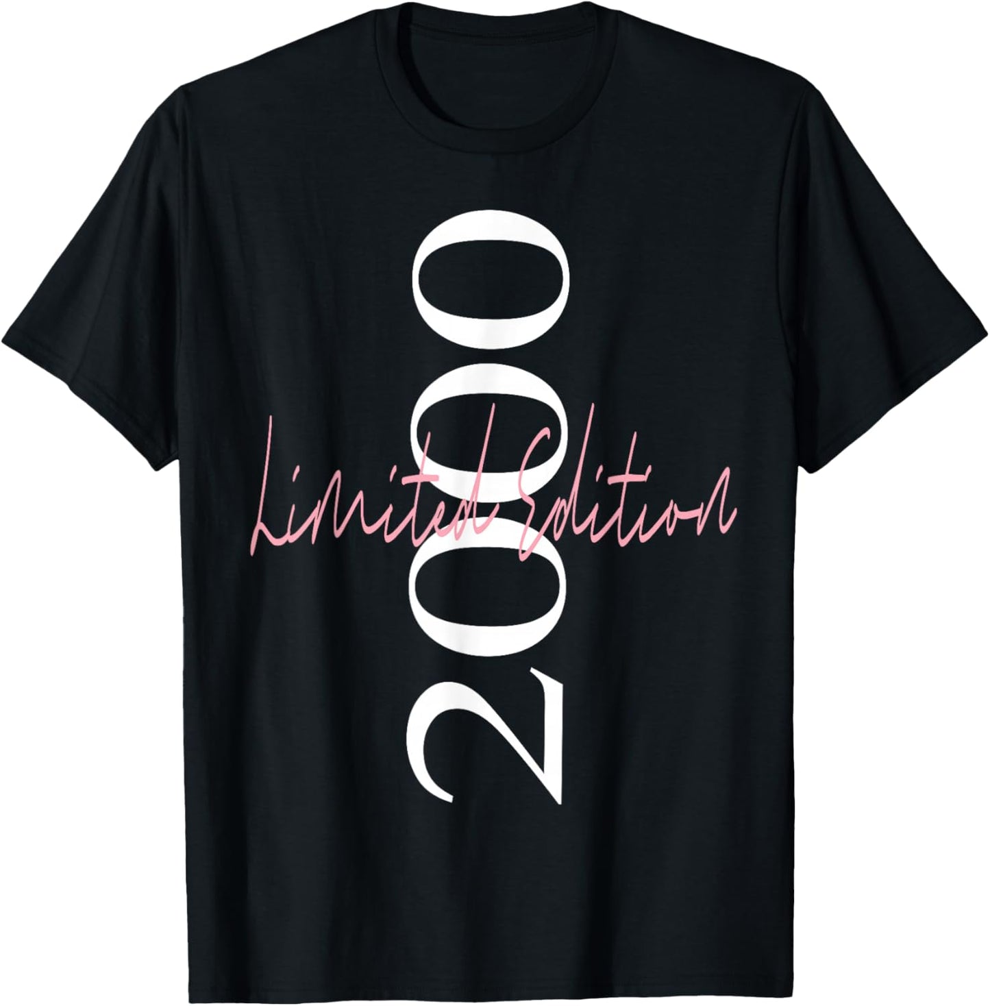 Limited Edition 2000 Birthday 2000 Born 2000 Vintage T-Shirt - T-Shirt | Black