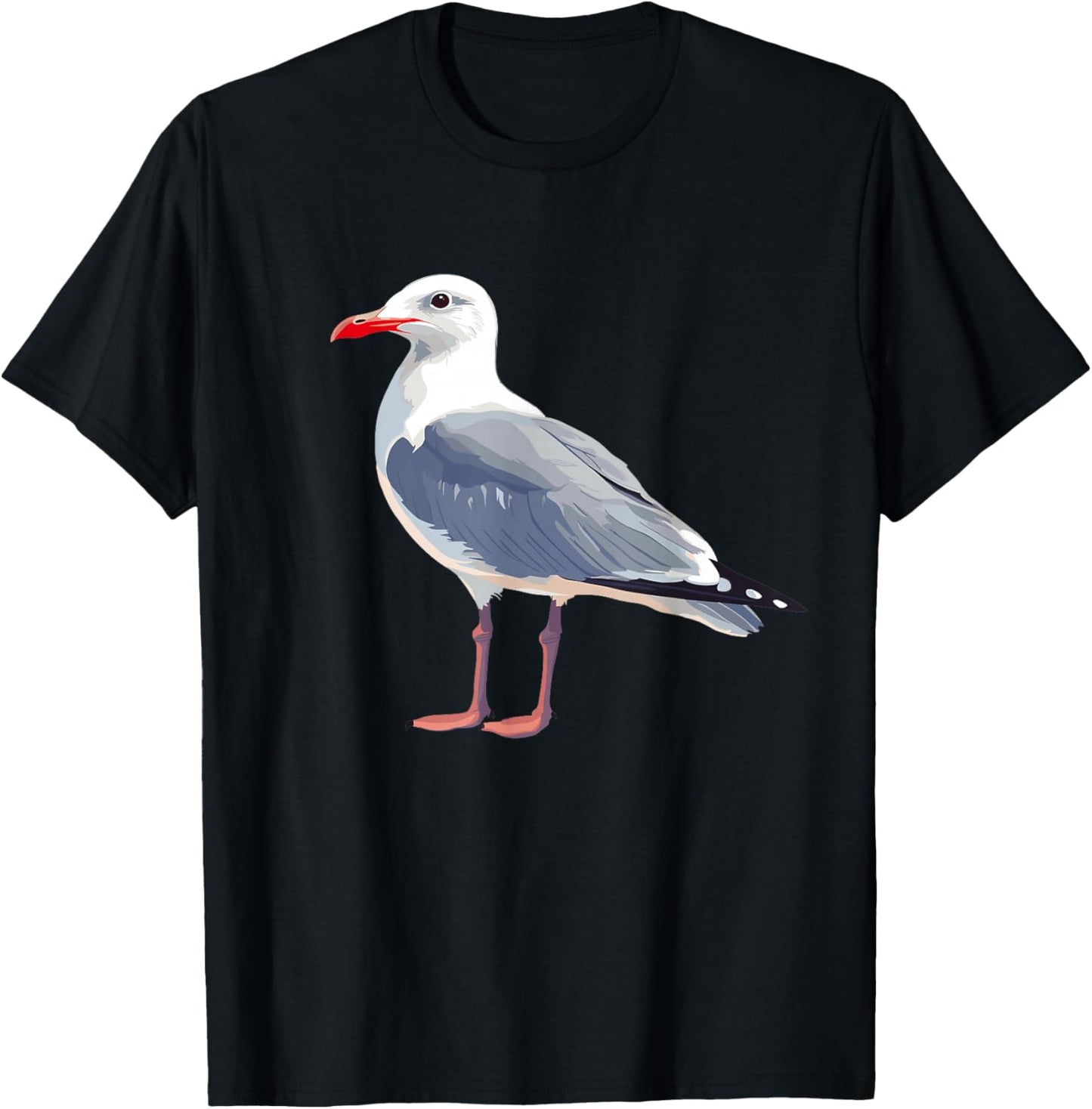 Seagull T-Shirt - T-Shirt | Black