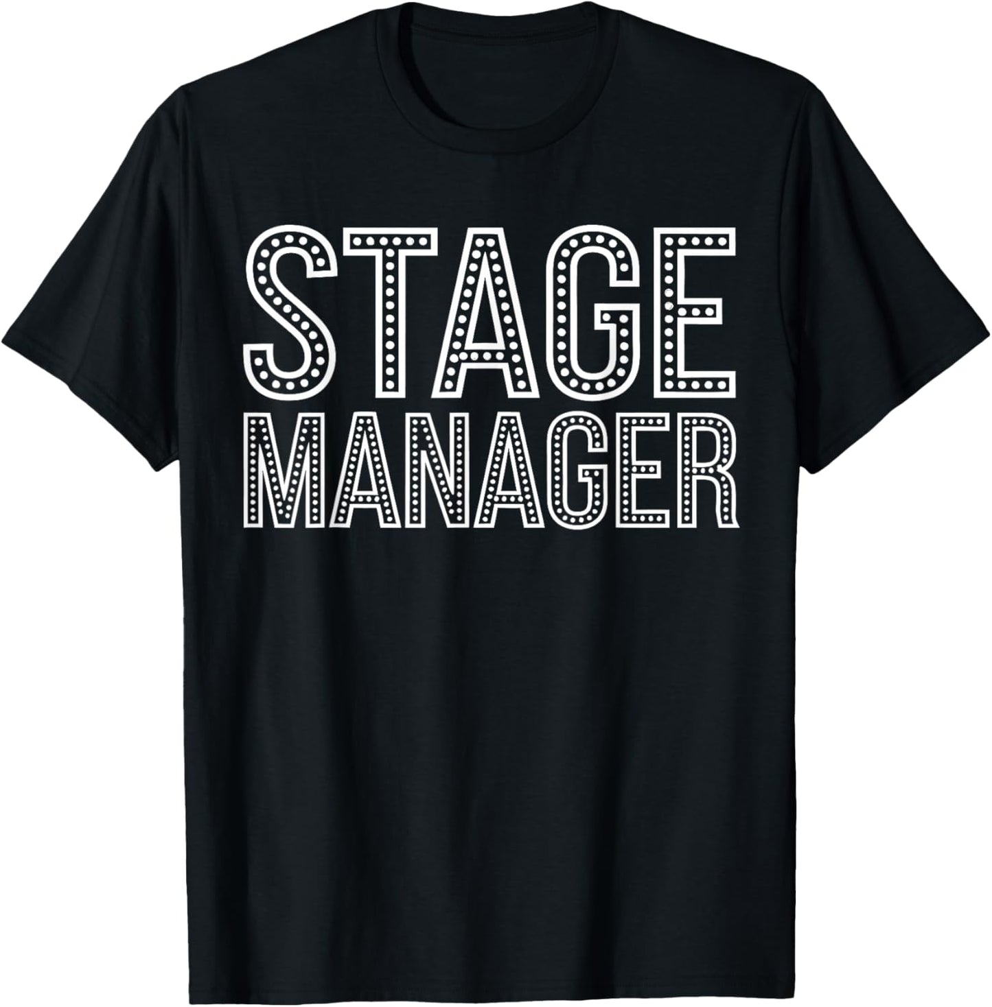 Stage Manager T-Shirt - T-Shirt | Black