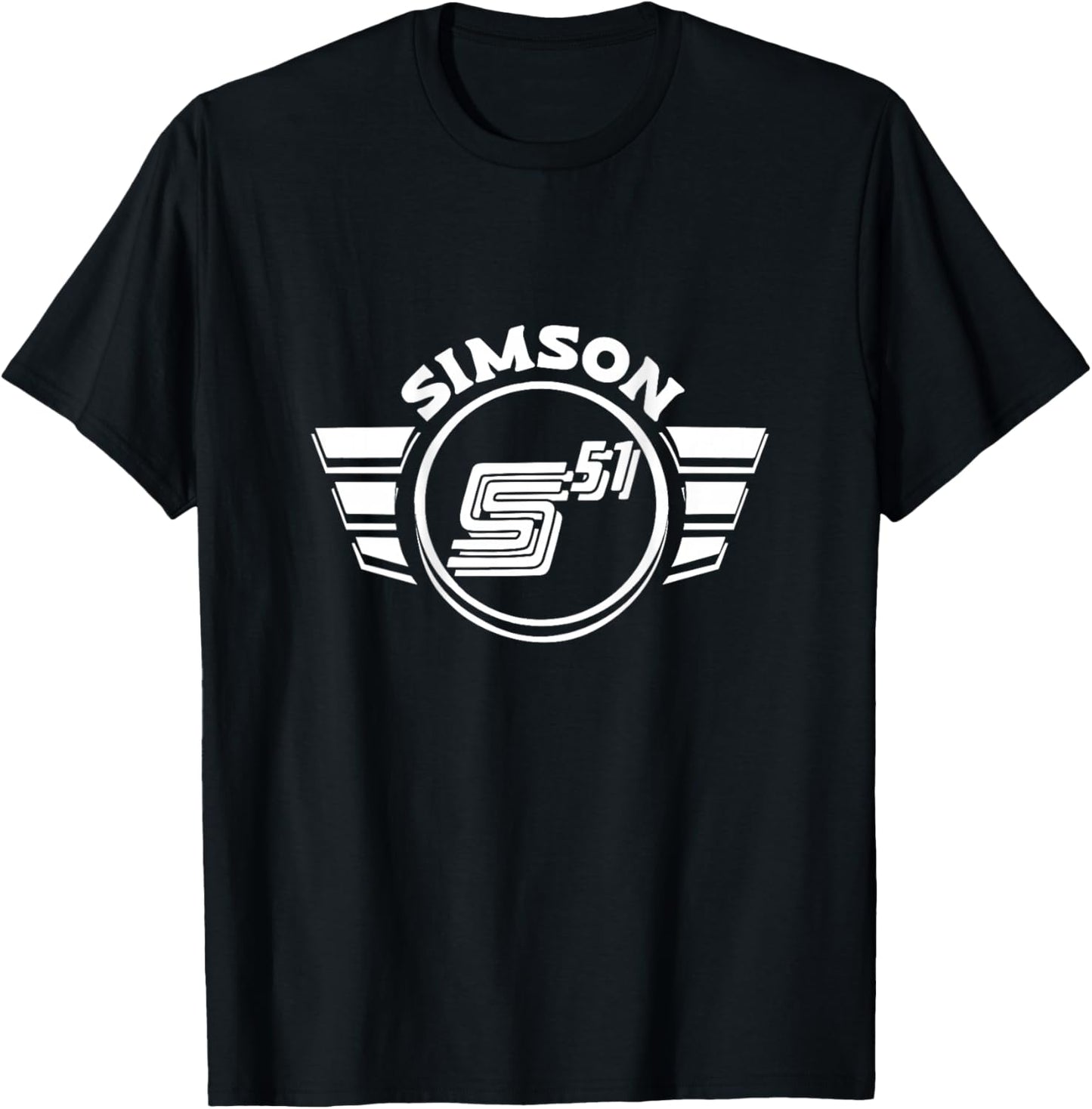 Suhl Simson S50 S51 Schwalbe Zweitaktmotor Liebe Fan Simme T-Shirt - T-Shirt | Black