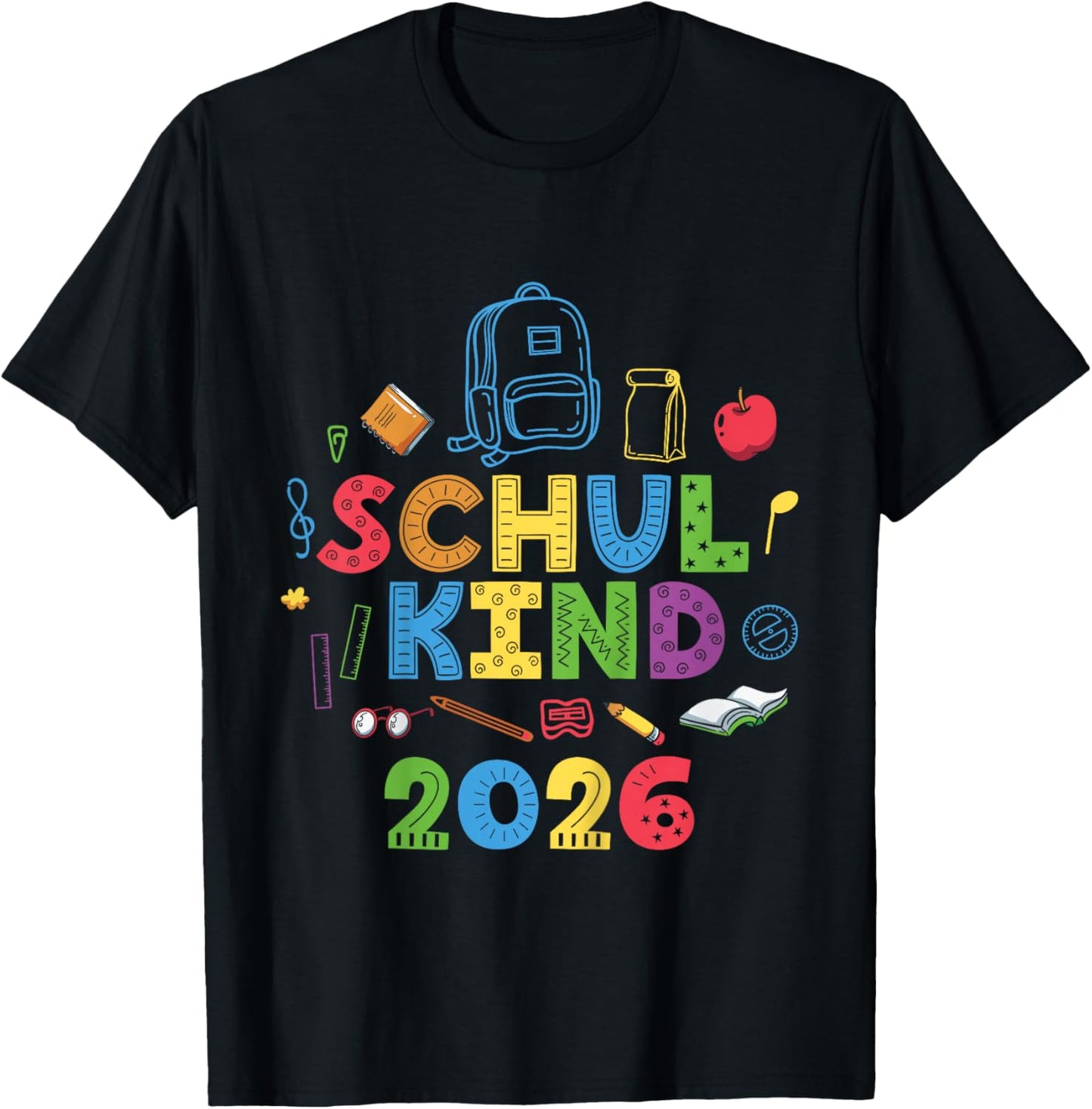 First Day of School 2026 T-Shirt - T-Shirt | Black