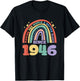 Making the world a better place since 1946, 1946 Birthday T-Shirt - T-Shirt | Black