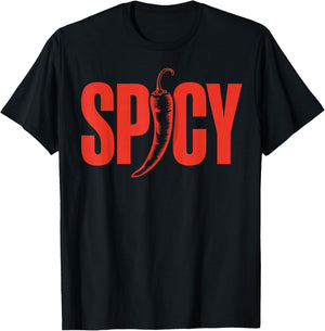 Chili Hot Sauce Heat Spicy Food Lover T-Shirt - T-Shirt | Black