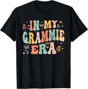 Retro Groovy In My Grammie Era Mother's Day Gifts Women T-Shirt - T-Shirt | Black