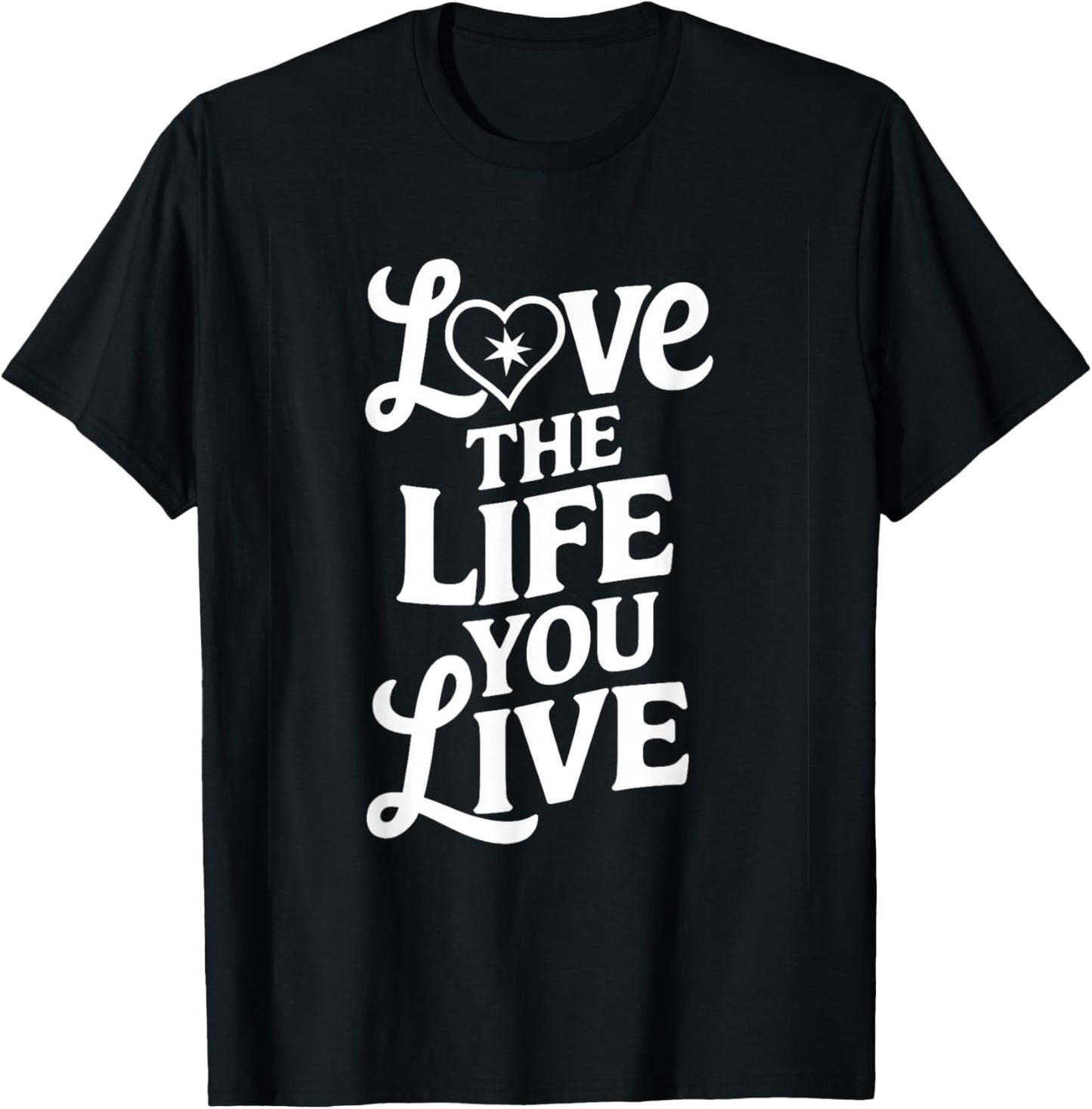 Love Women Life You Live Motivational Men Kids T-Shirt - T-Shirt | Black