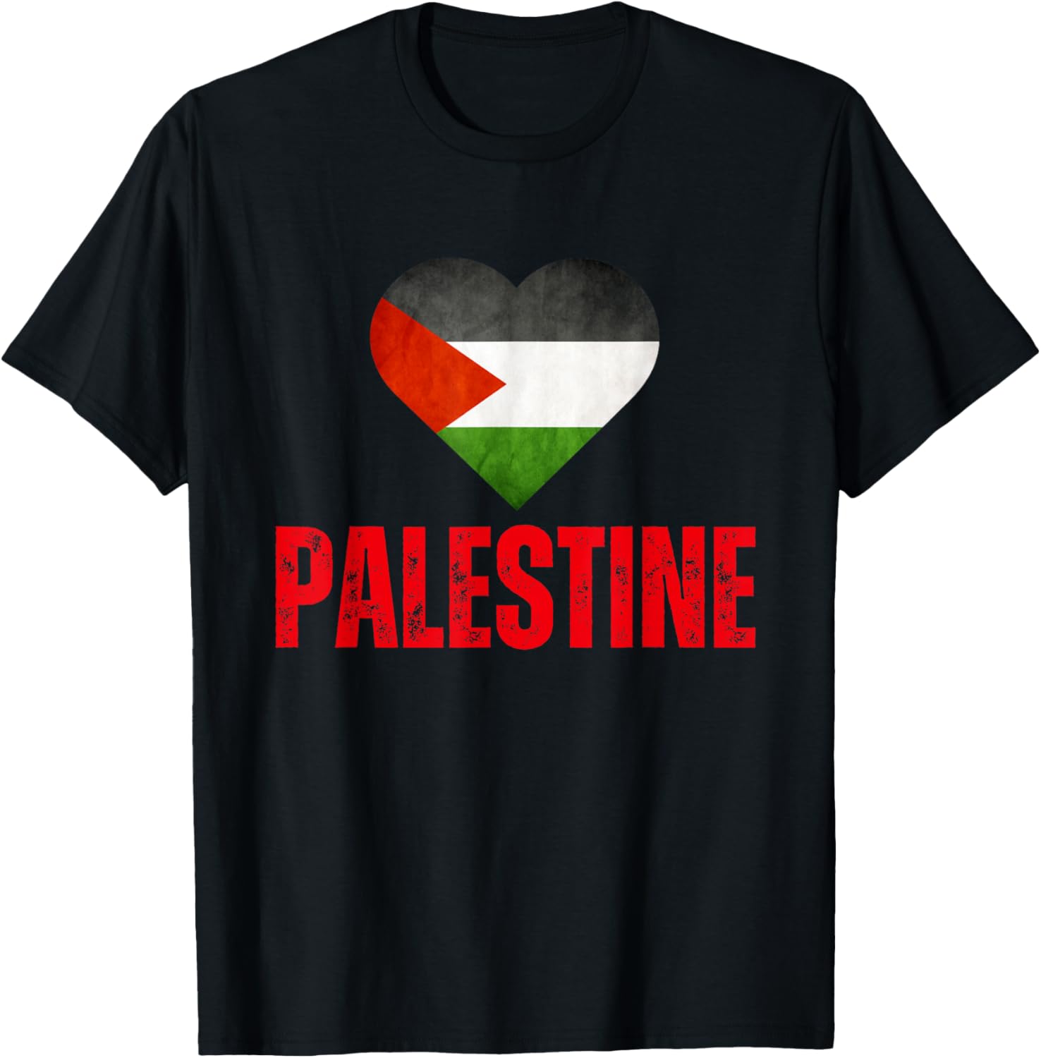 Ich Liebe Palästina T-Shirt - T-Shirt | Black