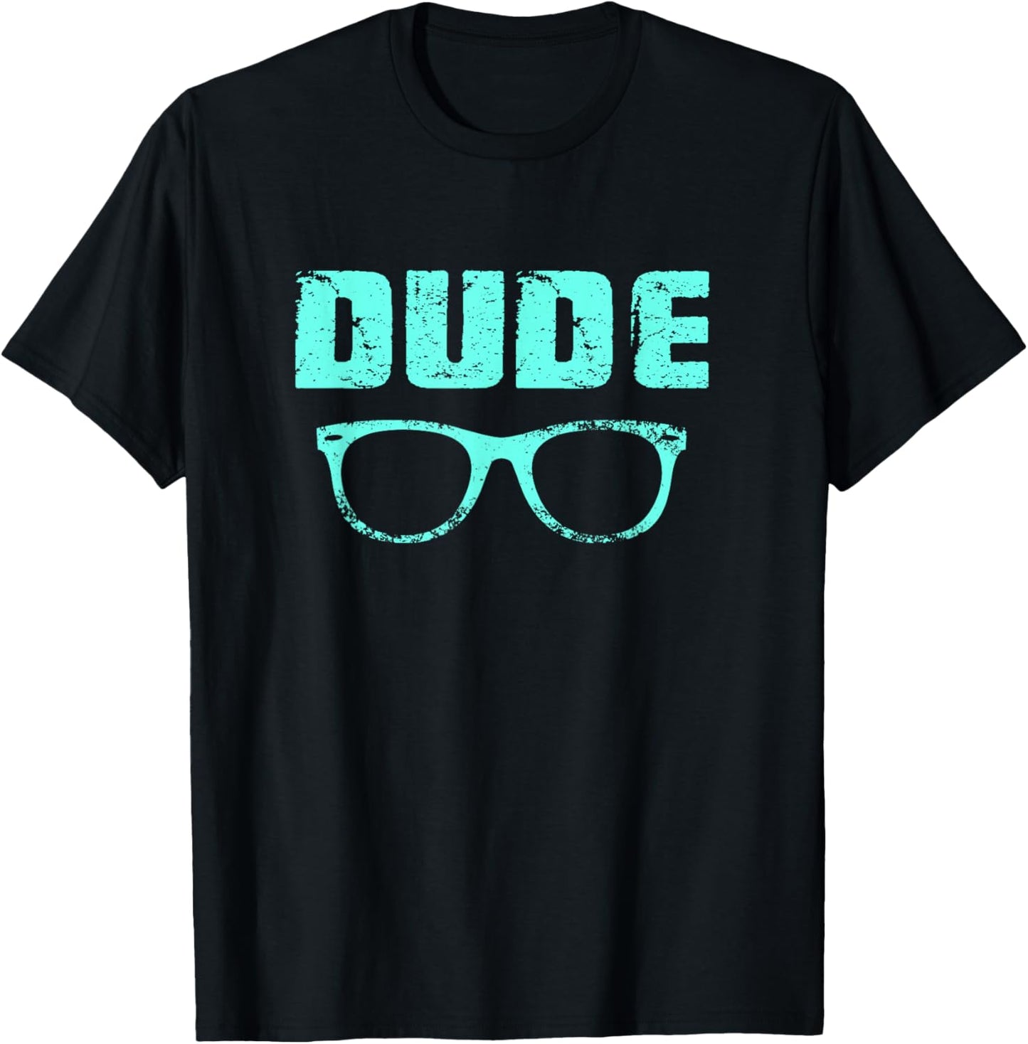 Dude Shirts Boys Men Youth Teens Dude Outfit Funny Dude T-Shirt - T-Shirt | Black