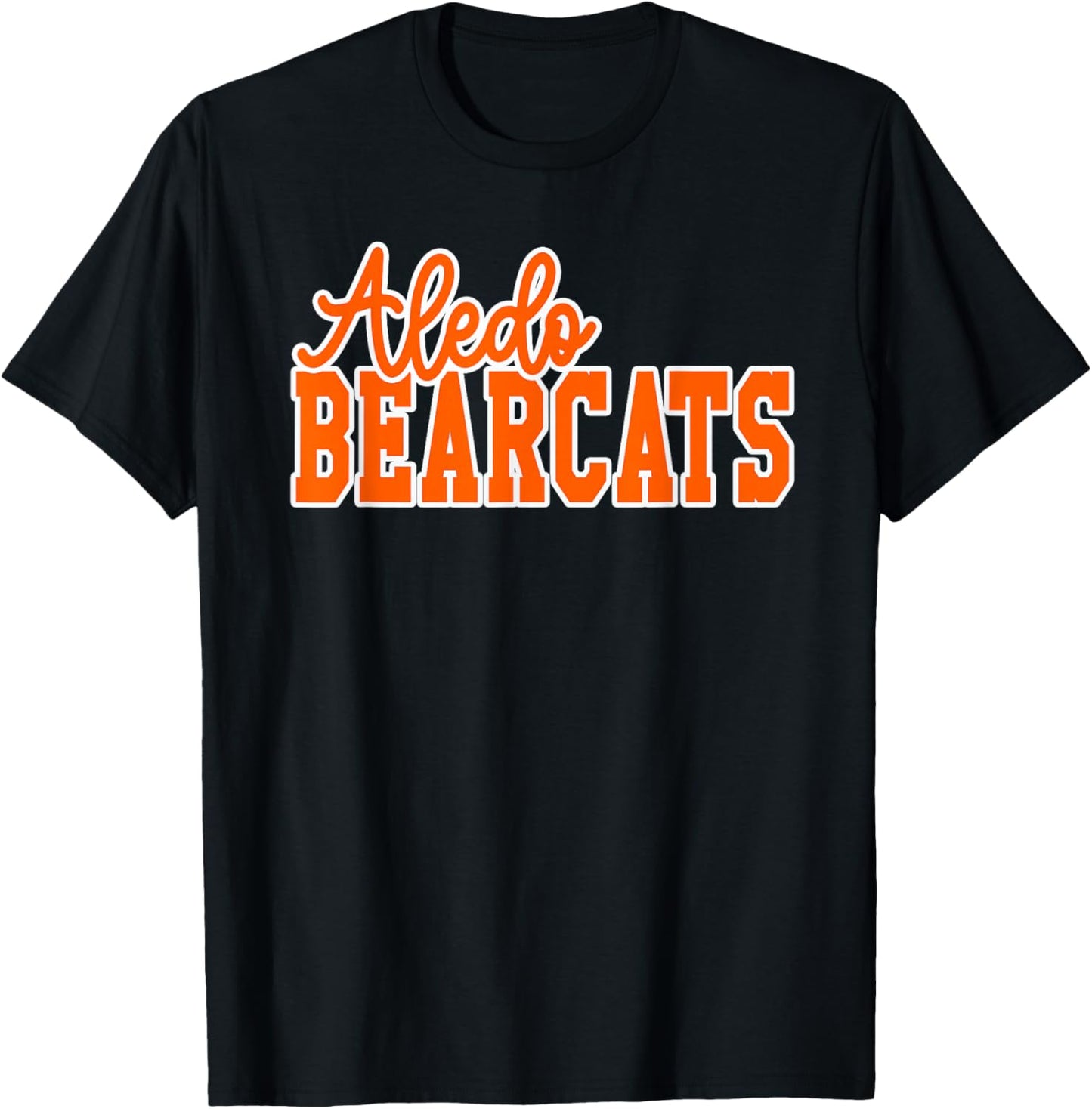 Aledo High School Bearcats T-Shirt - T-Shirt | Black