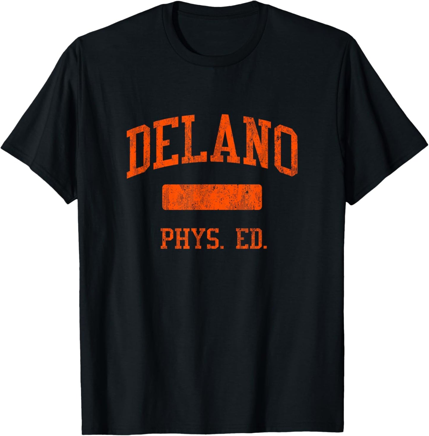 Delano High School HS Delano MN PHYS Ed T-Shirt - T-Shirt | Black