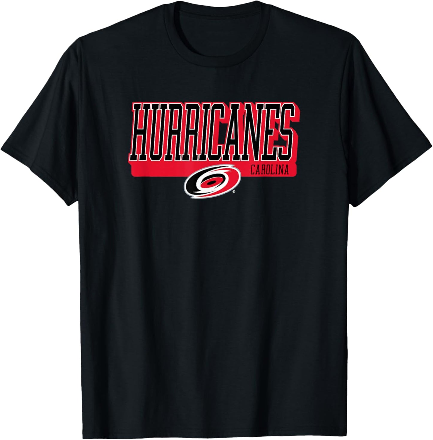 Carolina Hurricanes Faceoff Officially Licensed T-Shirt - T-Shirt | Black