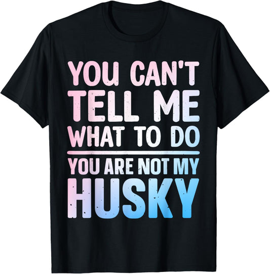 Husky Design Women Siberian Husky Dog Husky Lover T-Shirt - T-Shirt | Black