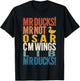 MR Ducks MR Not Osar CM Wings Funny Duck T-Shirt - T-Shirt | Black
