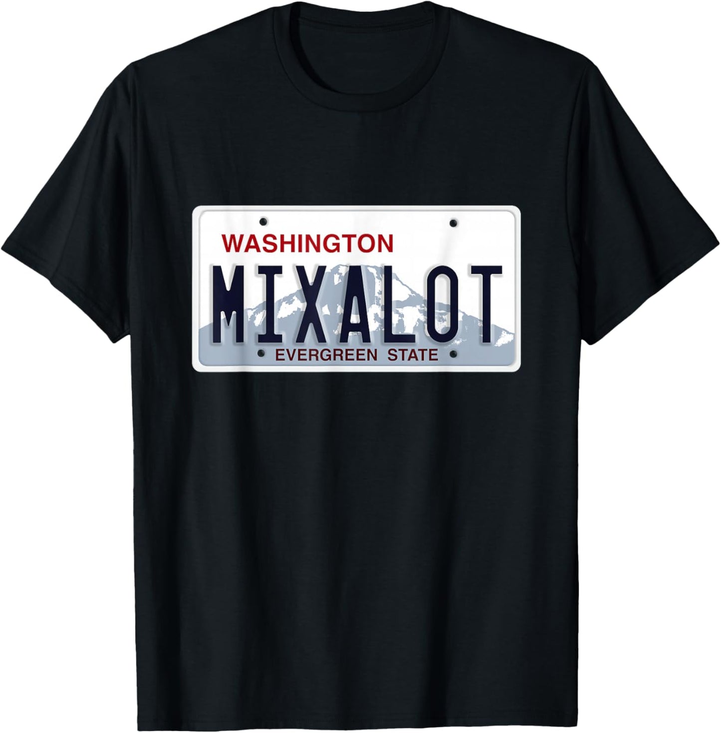 Mixalot Old School Hip Hop Rap Washington State Sir T-Shirt - T-Shirt | Black