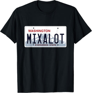Mixalot Old School Hip Hop Rap Washington State Sir T-Shirt - T-Shirt | Black