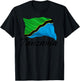 Tanzanian Flag African Patriotic , Women, Children Tanzania T-Shirt - T-Shirt | Black