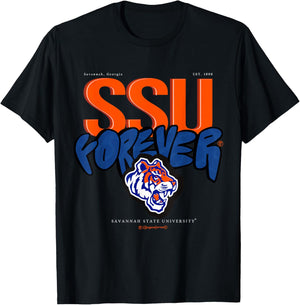 The Yard Essentials - Savannah State University - Forever T-Shirt - T-Shirt | Black