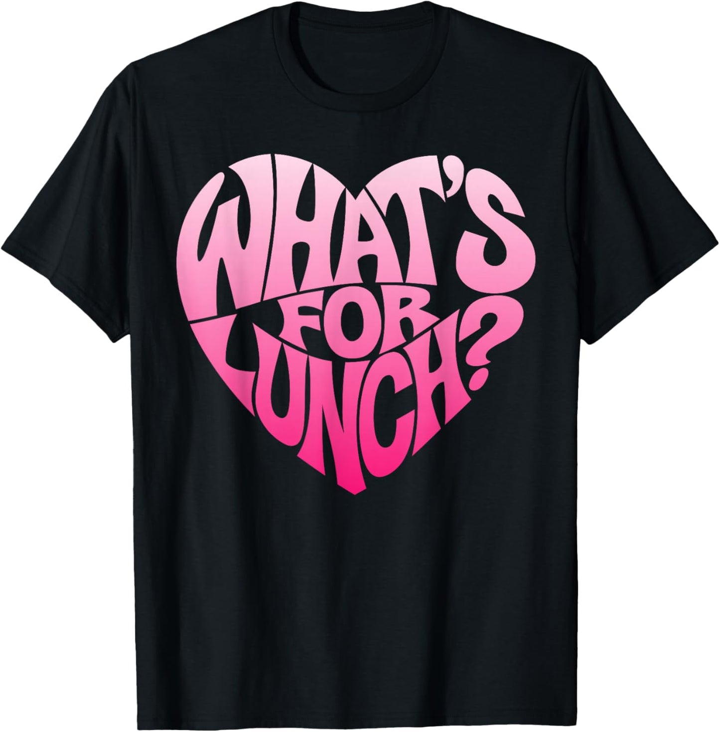 Funny Cooking Lunch Lady What's for Lunch? Mom T-Shirt - T-Shirt | Black