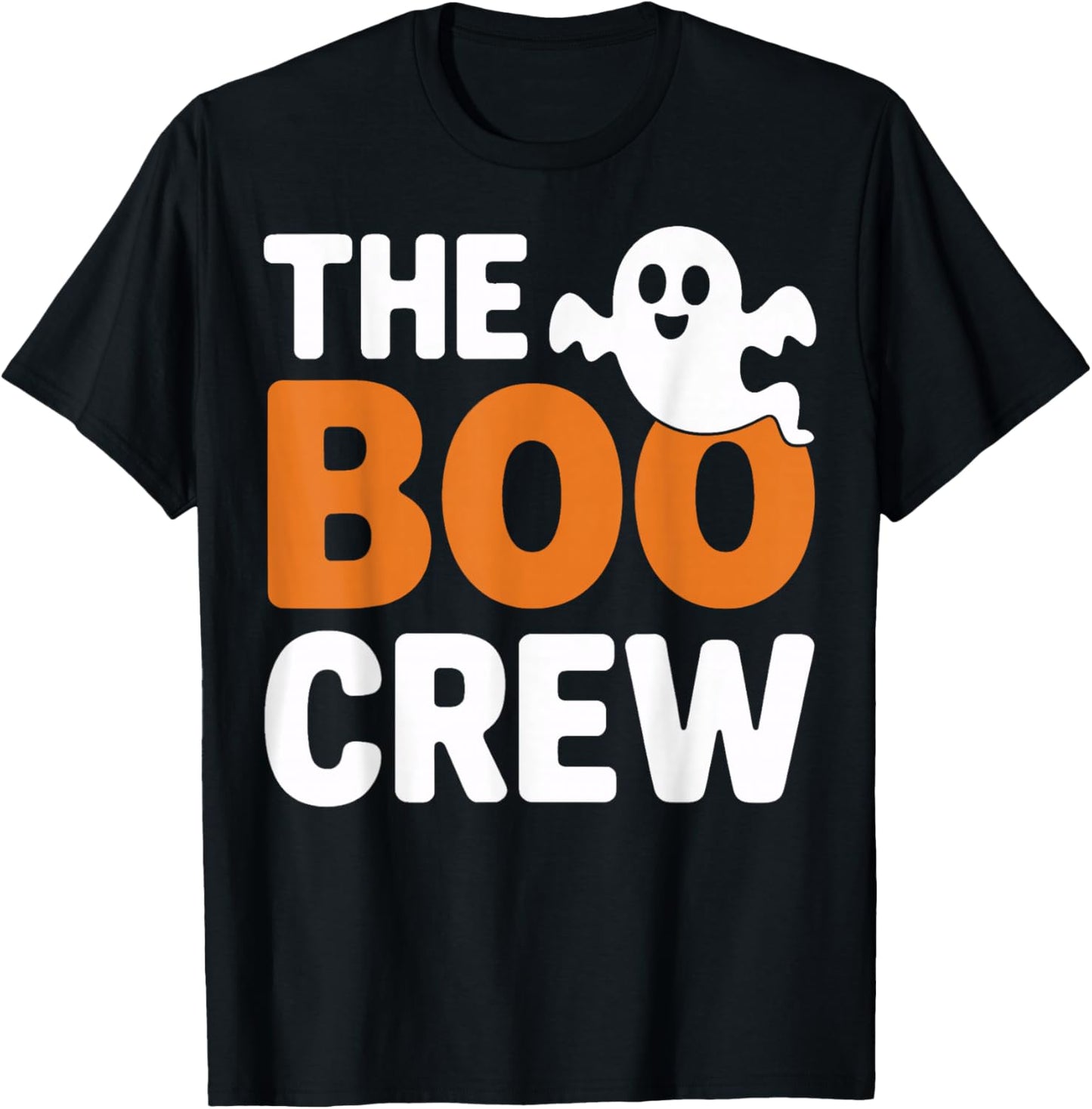 The Boo Crew Ghoul Squad Halloween Party Family Matching T-Shirt - T-Shirt | Black