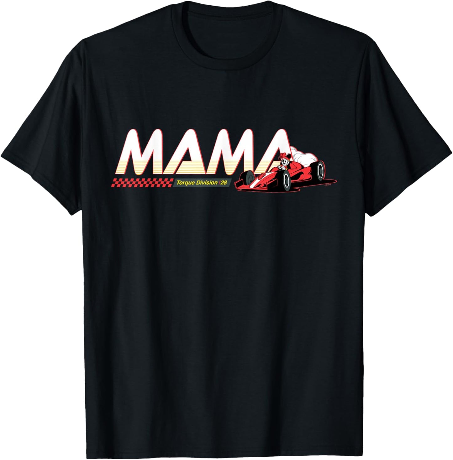 Disney Racing Mama Family Trip Race Car Vacation Matching T-Shirt - T-Shirt | Black